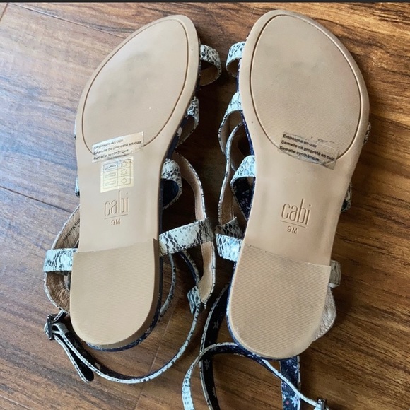 Cabi snake print sandals - Picture 3 of 4